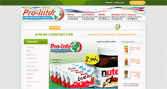 Desktop Screenshot of prointerdistribution.com